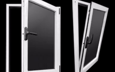 Puerta Vaiven - Aluminio Sideral